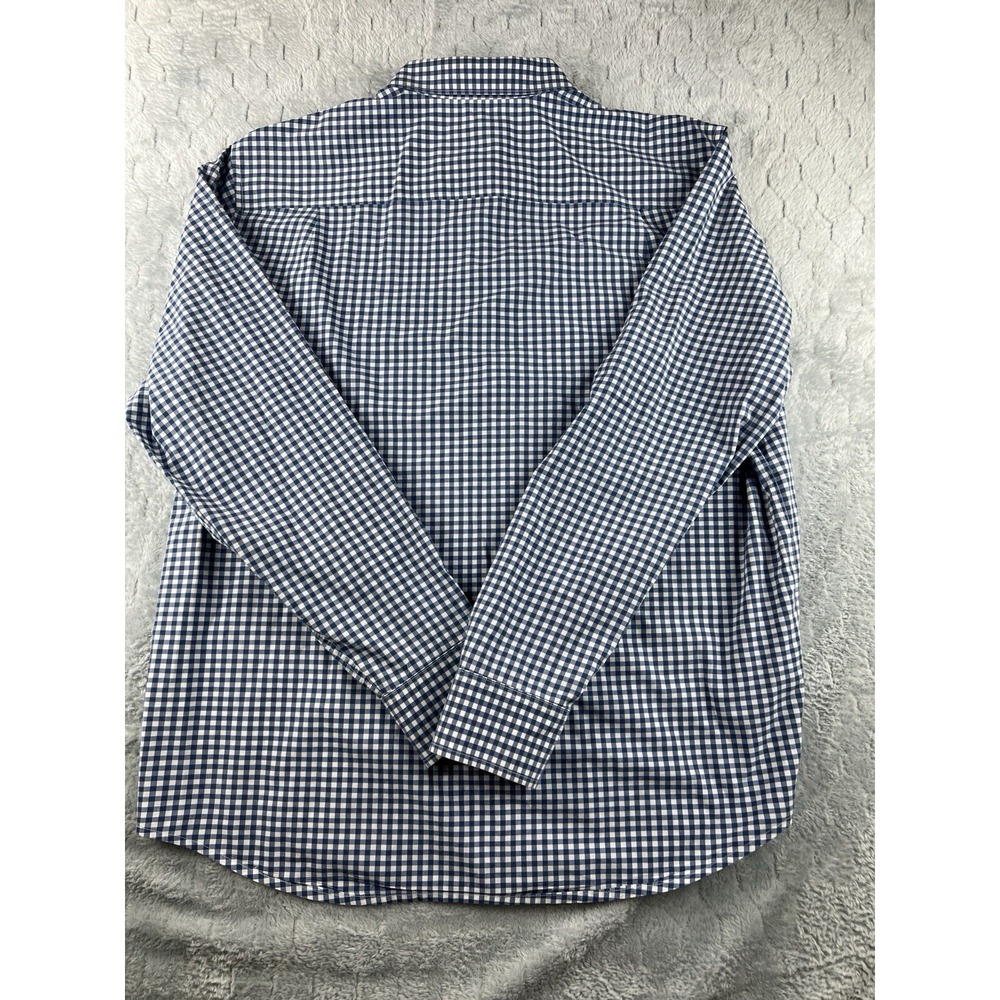 Tommy Bahama Island‎ Zone Picnic Plaid Long Sleeve Pima Cotton Blend Men's L - Picture 9 of 9